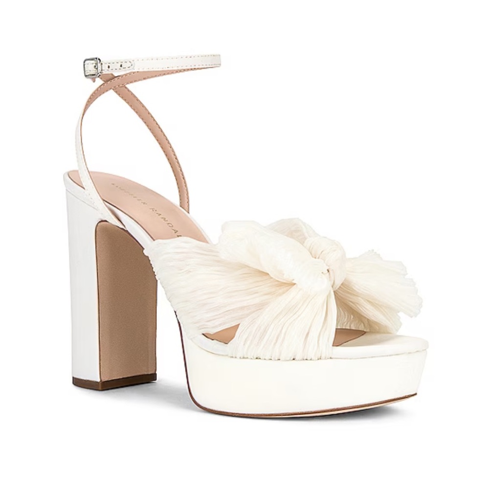 Barely worn Loeffler Randall Natalia platform sandals